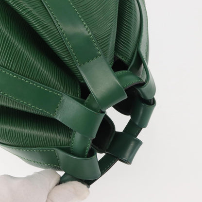 Louis Vuitton Randonnee Backpack Epi Leather, GREEN, LEATHER, Shoulder bag