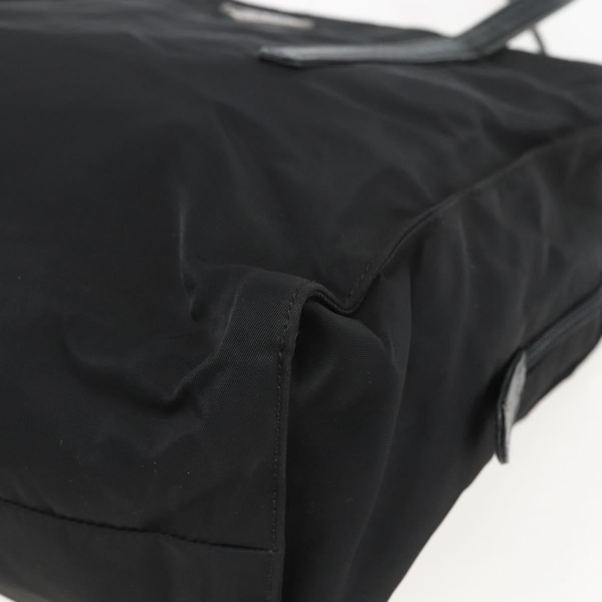 Prada Vintage Shoulder Bag Tessuto, BLACK, NYLON, Shoulder bag