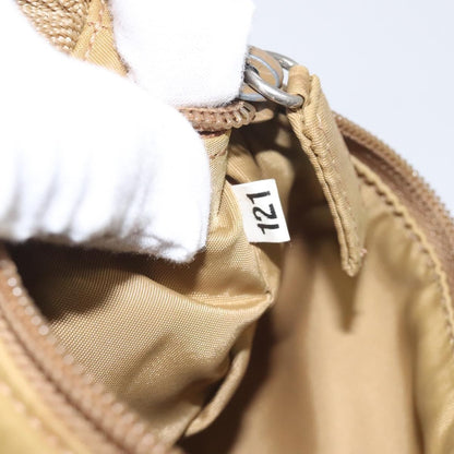 Prada Hobo Tessuto, BEIGE, NYLON, Clutche & pouche