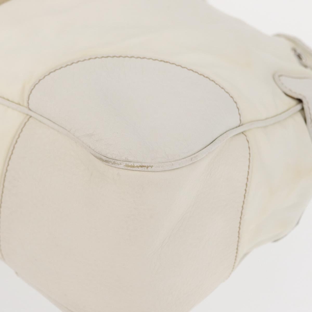 Prada Re-Edition 2002 Moon Handle Bag Re-Nylon and Leather, WHITE, NYLON, Shoulder bag