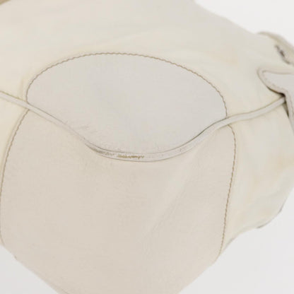 Prada Re-Edition 2002 Moon Handle Bag Re-Nylon and Leather, WHITE, NYLON, Shoulder bag