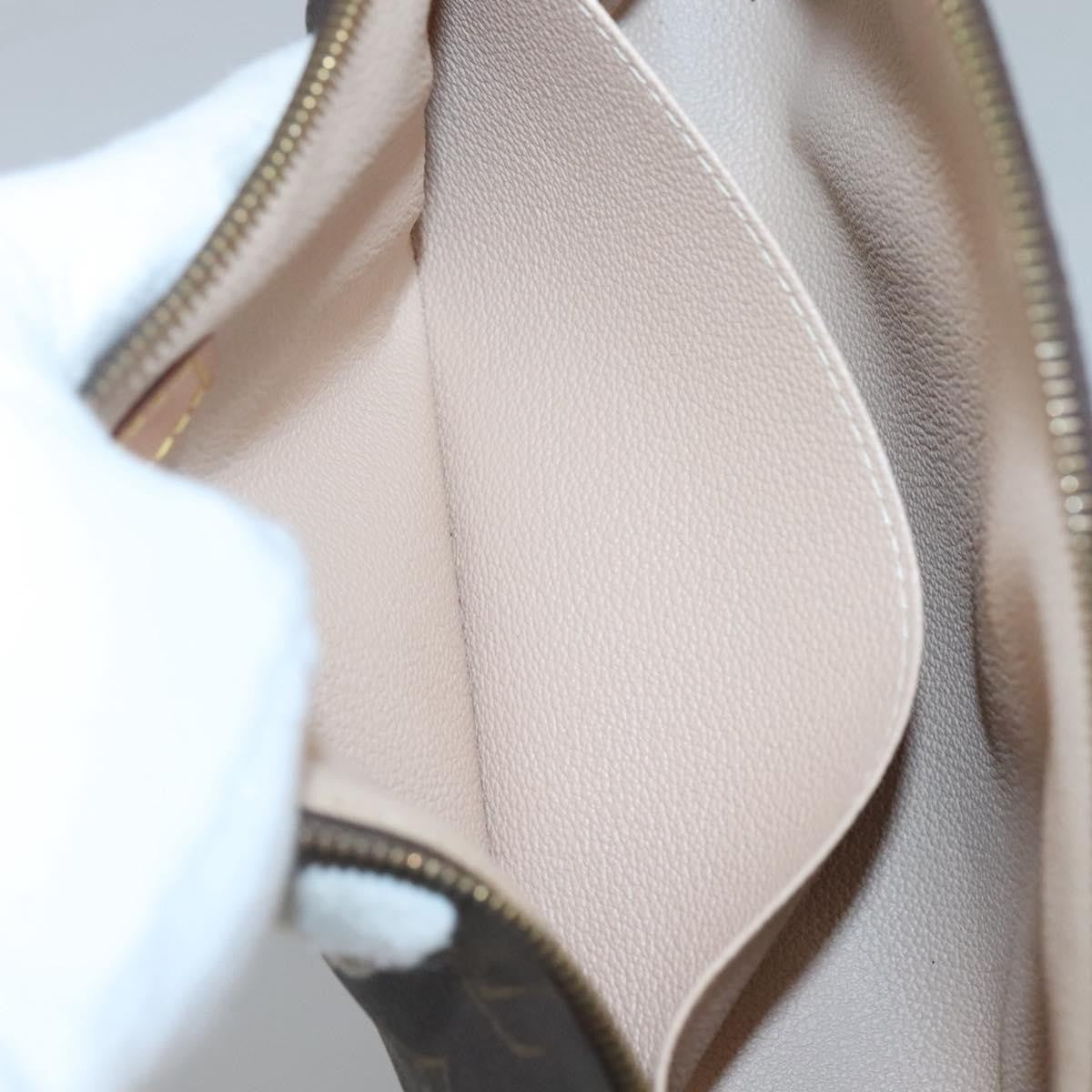 Louis Vuitton Trousse demi ronde Canvas, BROWN, CANVAS, Toiletry Case