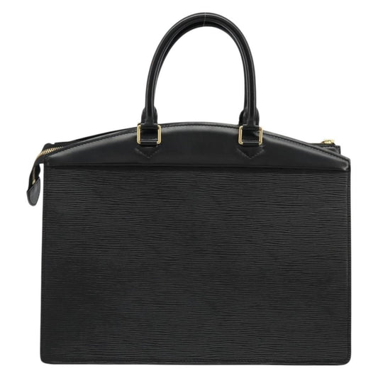Louis Vuitton Riviera Handbag Epi Leather, Black, Leather, Handbag