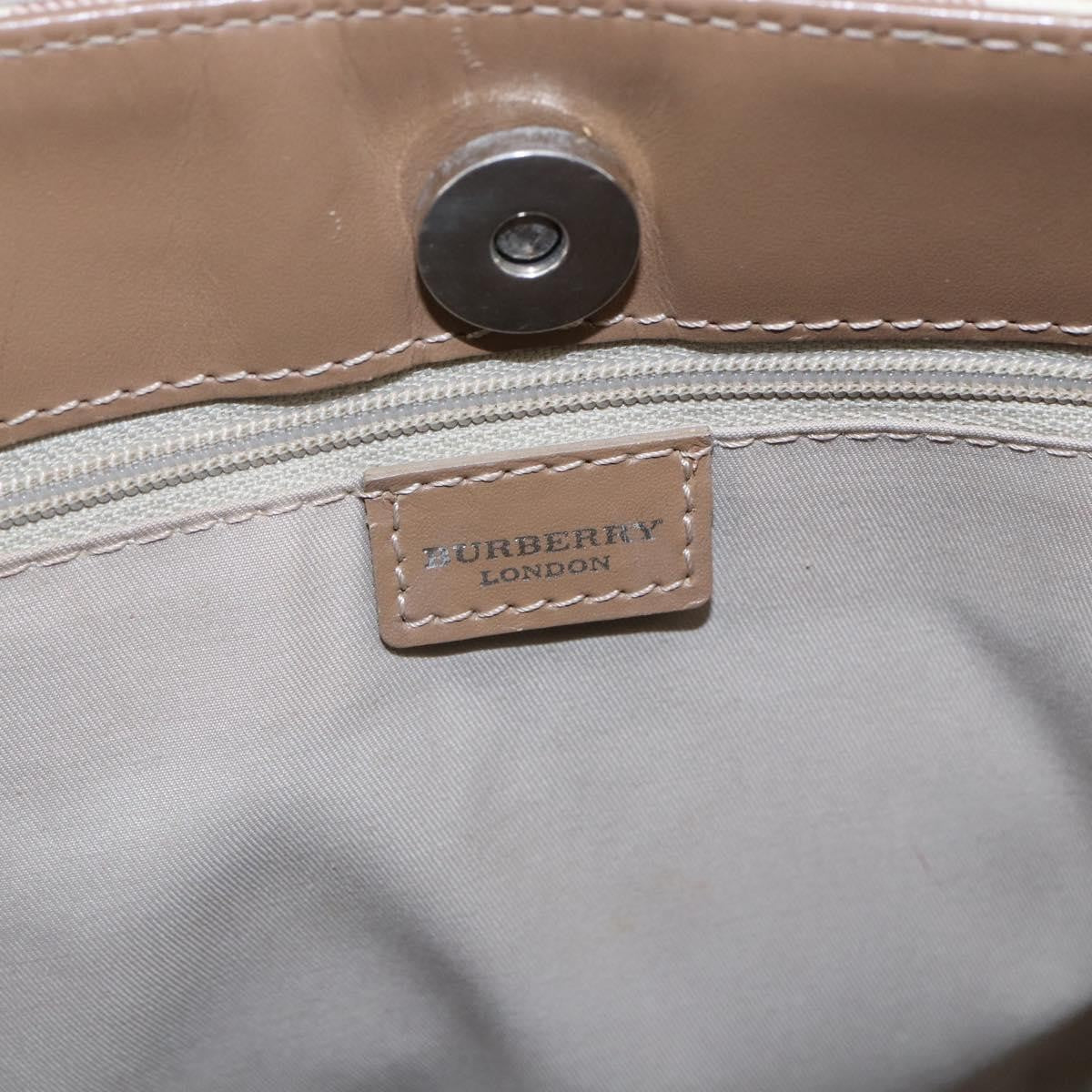 Burberry Nova Check Tote canvas check pattern, PINK, CANVAS, Tote bag