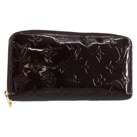 Louis Vuitton Zippy Wallet NM Monogram Patent, BURGUNDY, PATENT_LEATHER, Wallets