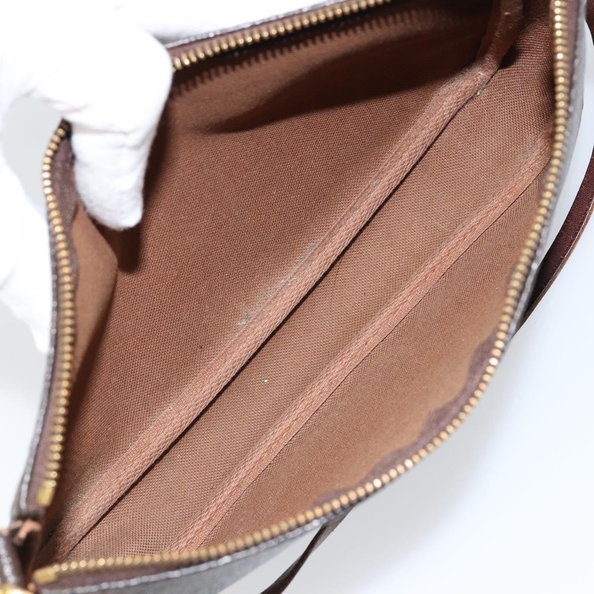 Louis Vuitton Pochette Accessoires NM Monogram Canvas, BROWN, CANVAS, Clutche & pouche