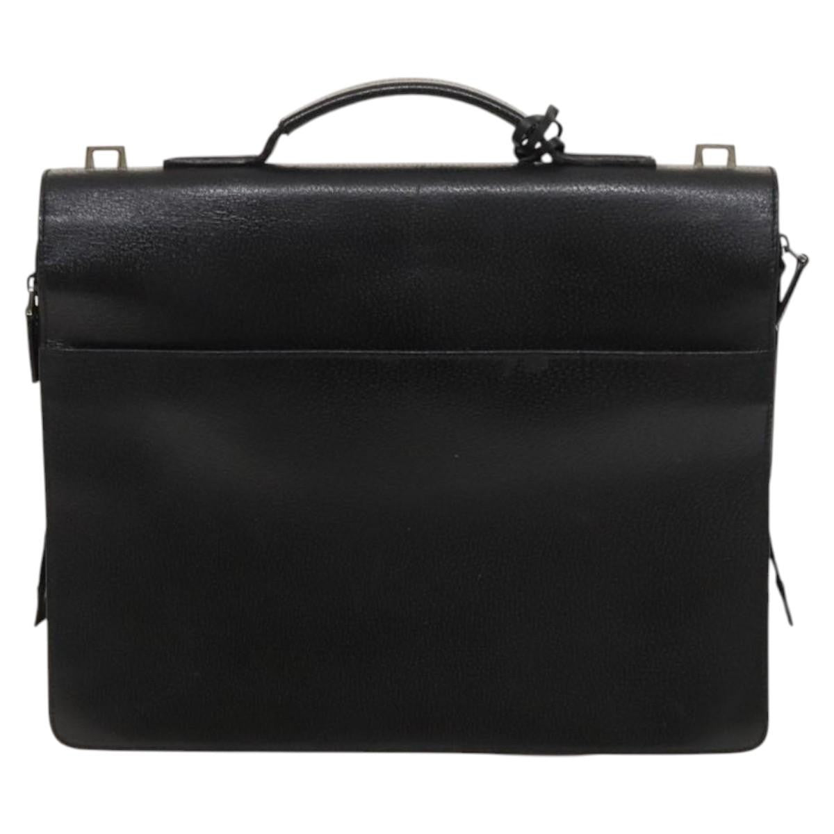 Gucci Briefcase Leather, BLACK, LEATHER, Briefcase
