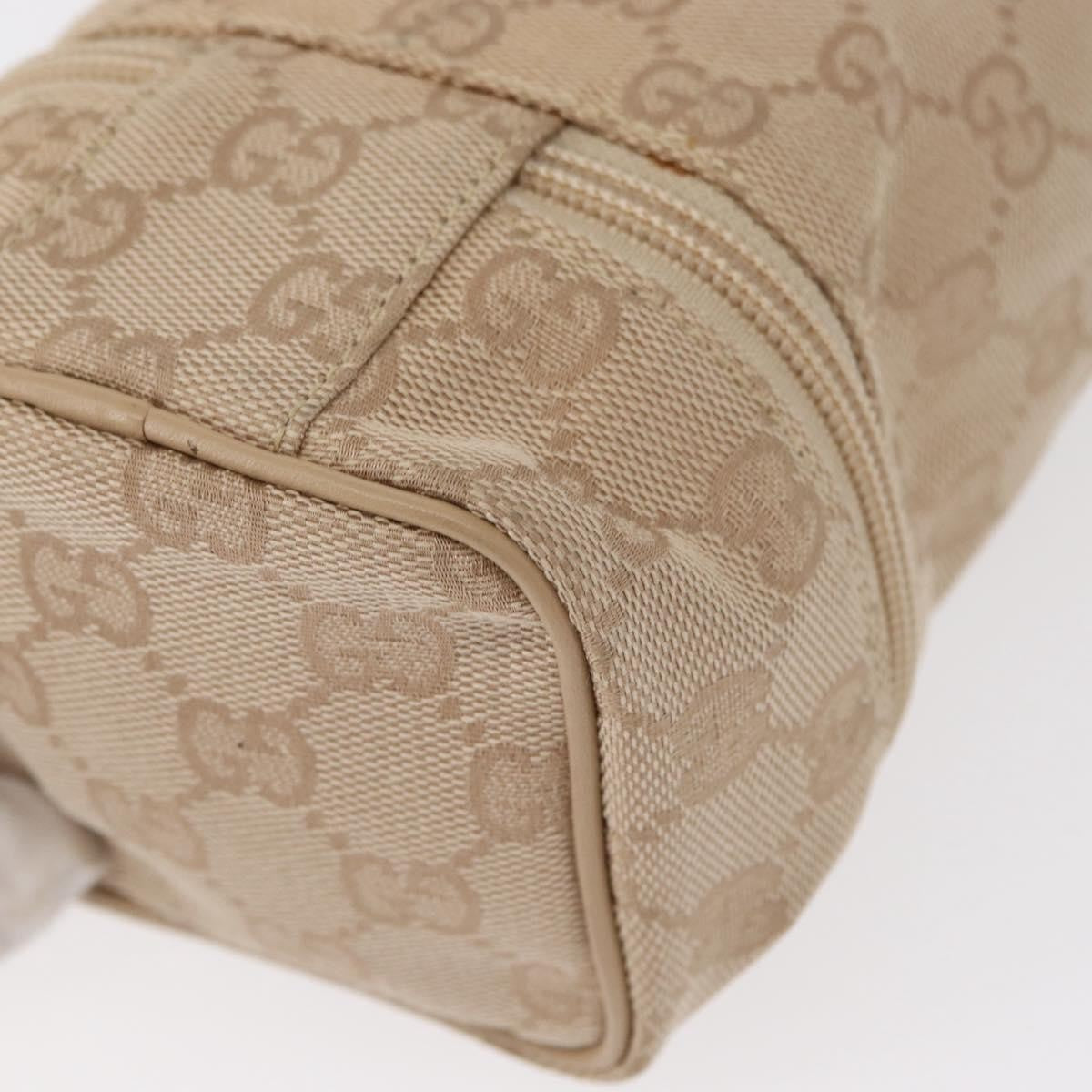 Gucci GG canvas pouch Canvas, BEIGE, CANVAS, Clutche & pouche