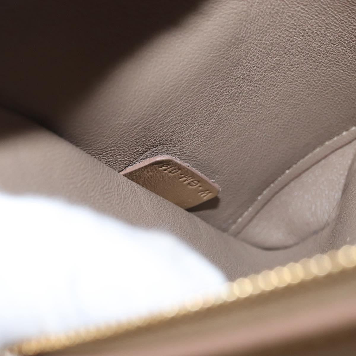 Celine Bicolor Trapeze Bag Leather, BEIGE, LEATHER, Handbag