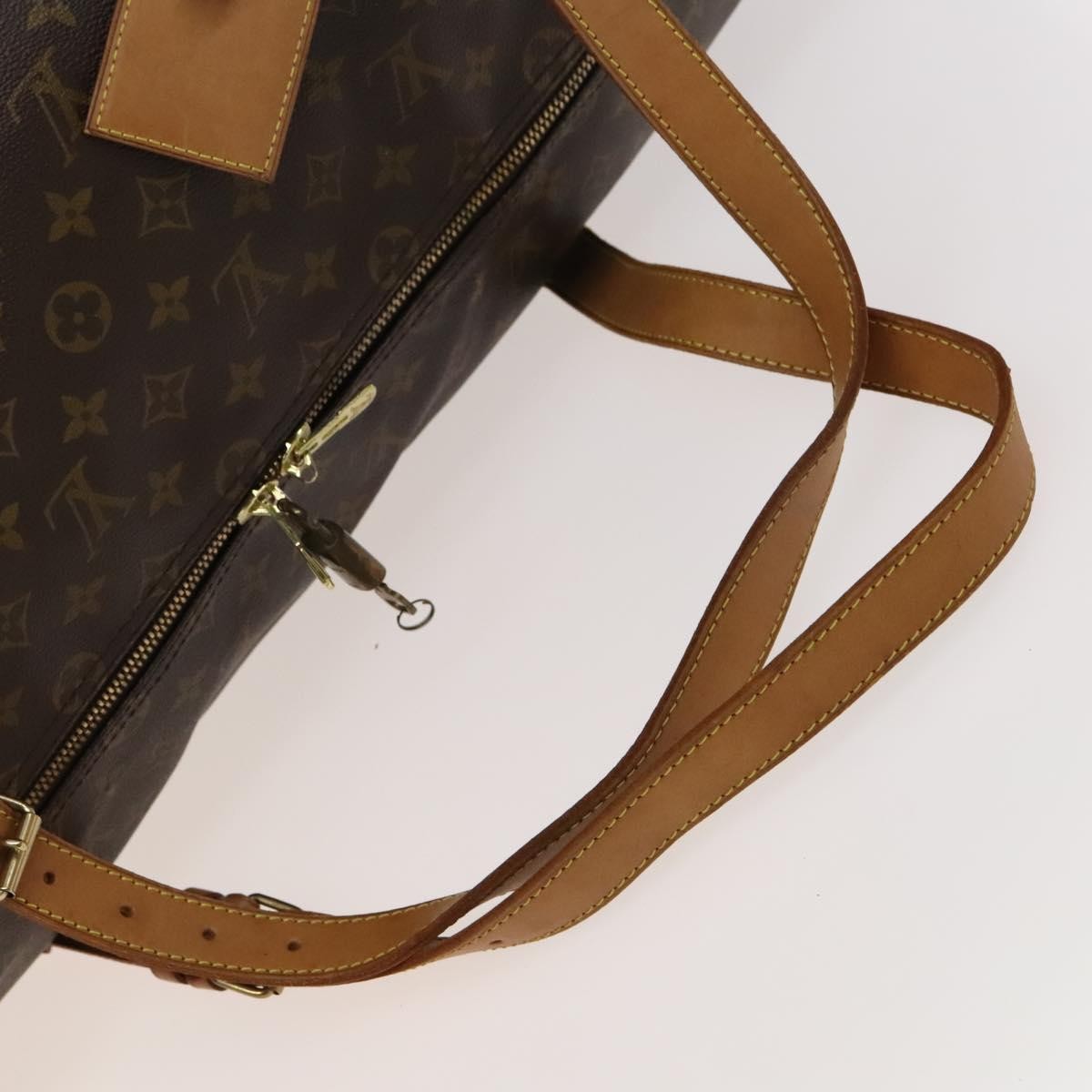 Louis Vuitton Sac Polochon Handbag Monogram Canvas, BROWN, CANVAS, Handbag