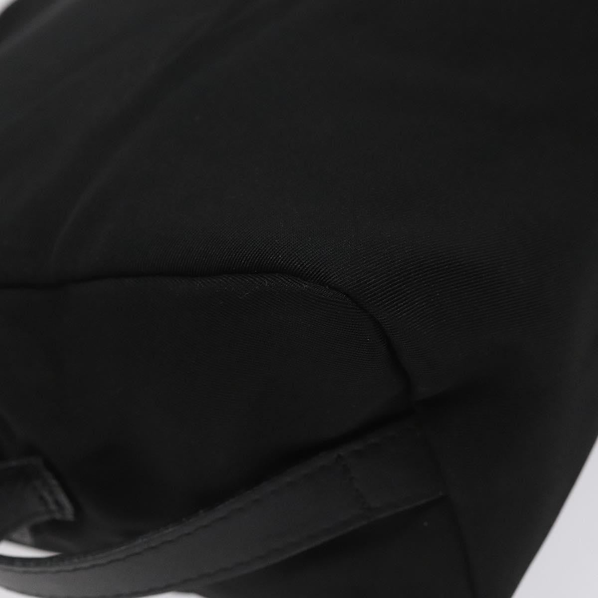 Versace Vintage Zip Pouch Canvas, BLACK, CANVAS, Clutche & pouche