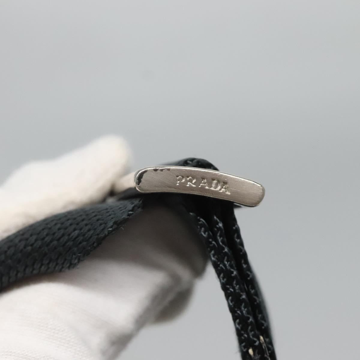 Prada Flat Messenger Bag Tessuto, BLACK, NYLON, Shoulder bag