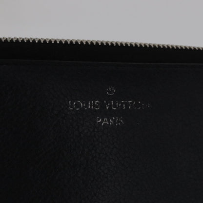 Louis Vuitton Comete Wallet Leather, BLACK, LEATHER, Wallets