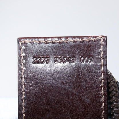 Fendi Logo Zucca Clutch PVC Leather, BLACK, CANVAS, Clutche & pouche