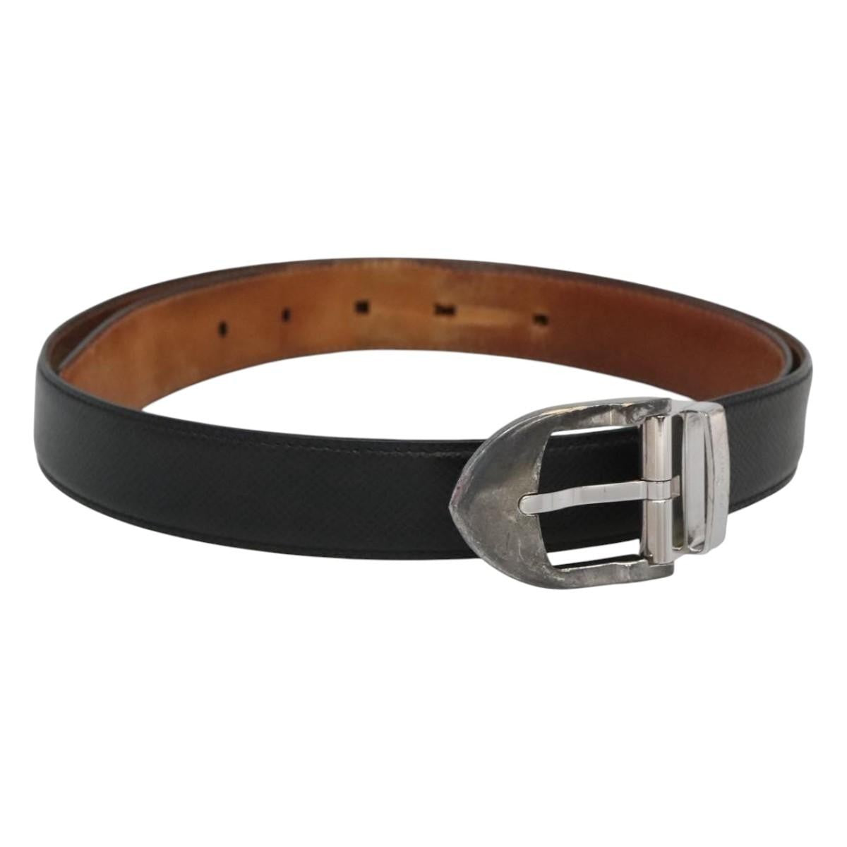 Louis Vuitton Classique Belt Taiga Leather, GRAY, LEATHER, Belts