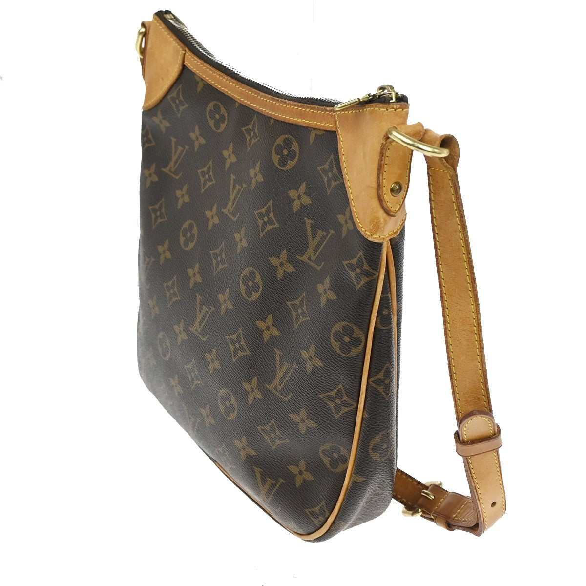 Louis Vuitton Odeon Handbag Monogram Canvas, BROWN, CANVAS, Shoulder bag
