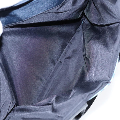 Burberry Nova Check Tote Nylon, BLUE, NYLON, Tote bag