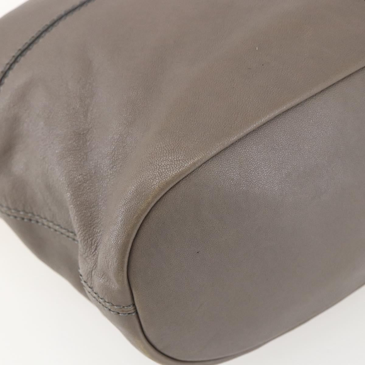 Givenchy Nightingale Satchel Leather, GRAY, LEATHER, Handbag