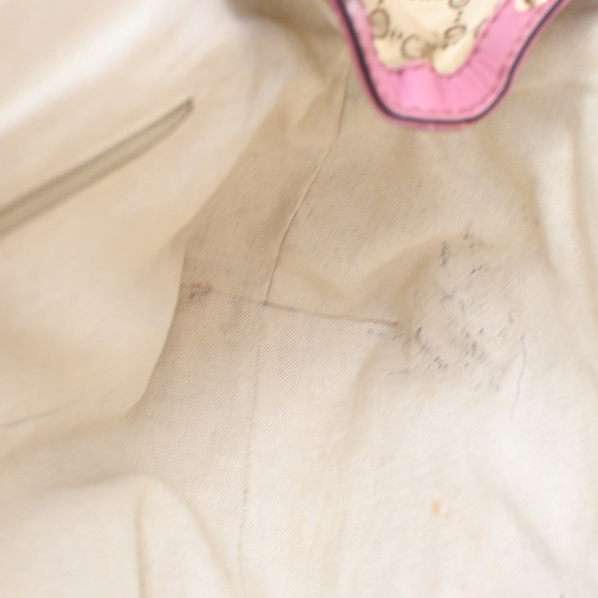 Gucci Sukey Tote GG Canvas, BEIGE, CANVAS, Handbag