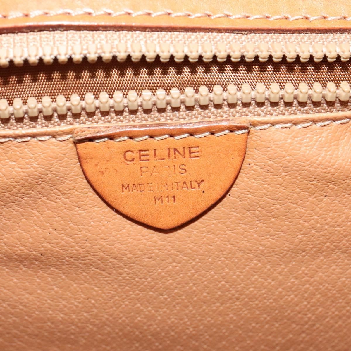 Celine Triomphe vintage handbag Macadam canvas, BROWN, CANVAS, Handbag