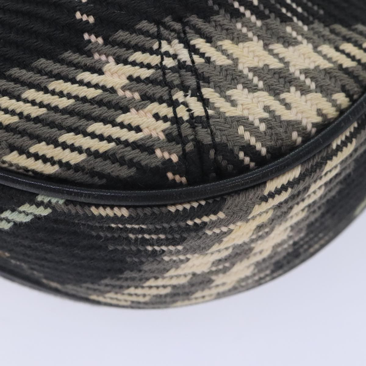 Burberry Nova Check Blue Label Canvas, BLACK, CANVAS, Shoulder bag