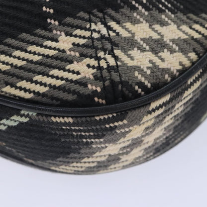 Burberry Nova Check Blue Label Canvas, BLACK, CANVAS, Shoulder bag
