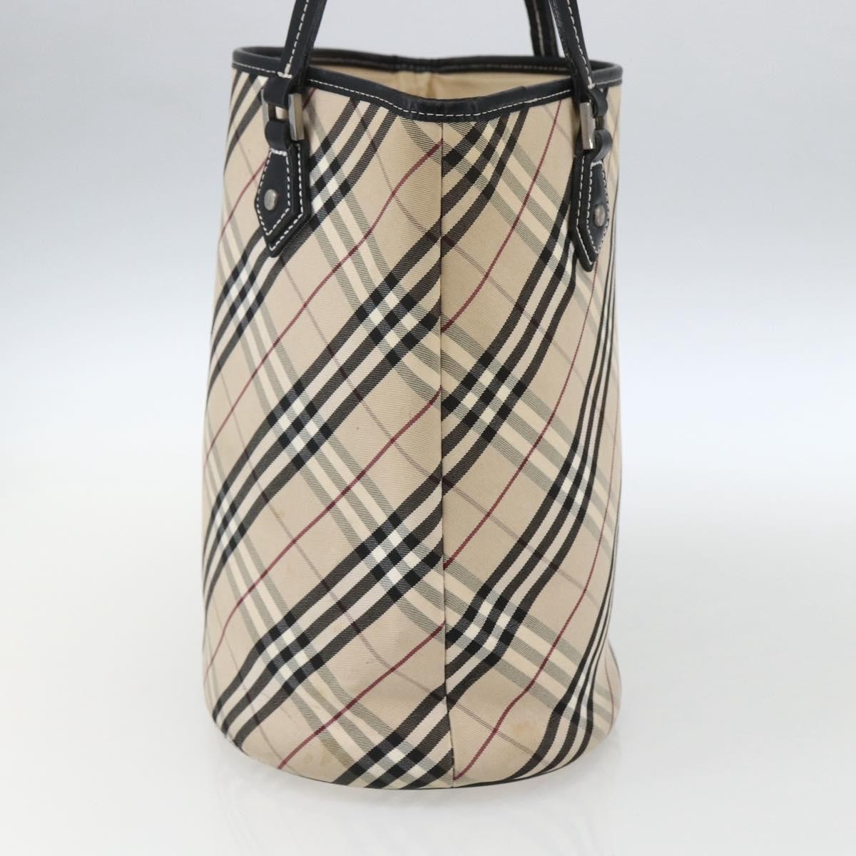 Burberry Nova Check Tote canvas check pattern, BEIGE, CANVAS, Tote bag