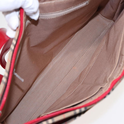 Burberry Nova Check Tote canvas check pattern, BEIGE, CANVAS, Tote bag