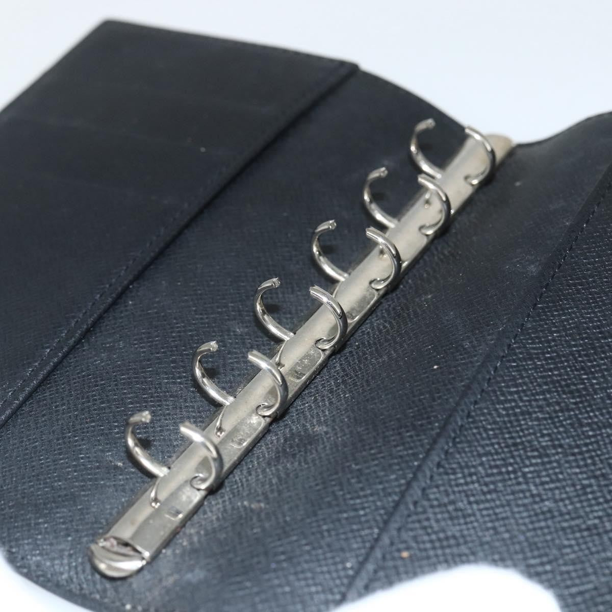 Louis Vuitton Agenda Cover Epi Leather, BLACK, LEATHER, Wallets