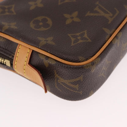 Louis Vuitton Pochette Marly Bandouliere Bag Monogram Canvas, Brown, Canvas, Clutch