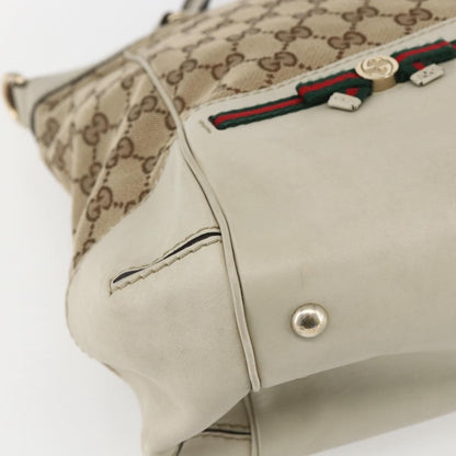 Gucci Mayfair Convertible Tote GG Canvas, BEIGE, CANVAS, Tote bag