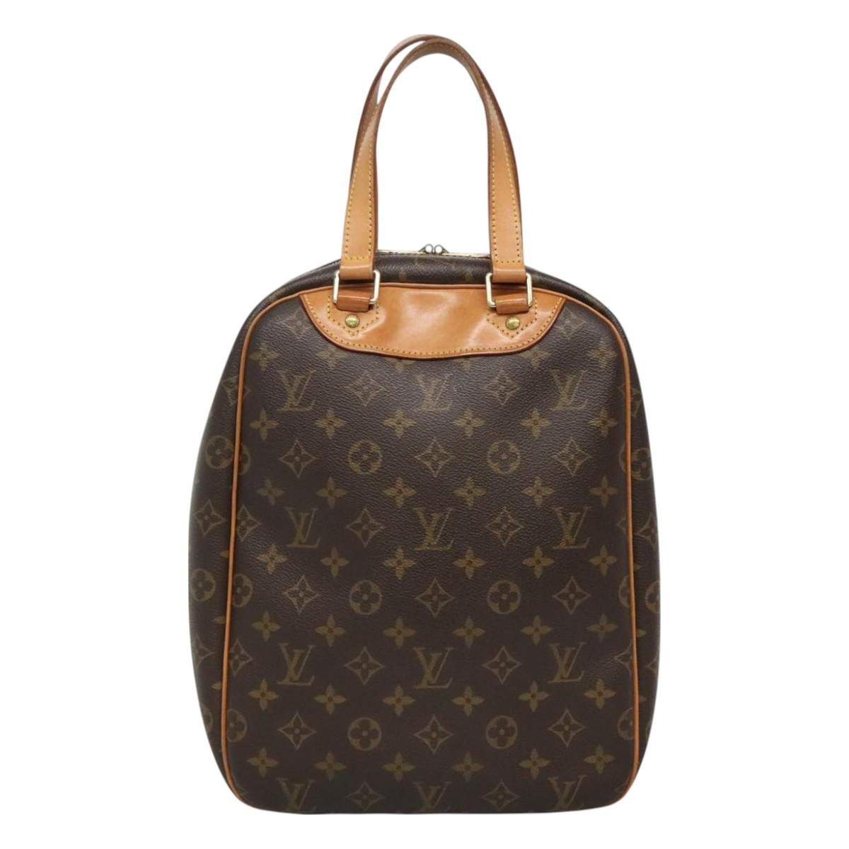 Louis Vuitton Excursion Handbag Monogram Canvas, BROWN, CANVAS, Handbag