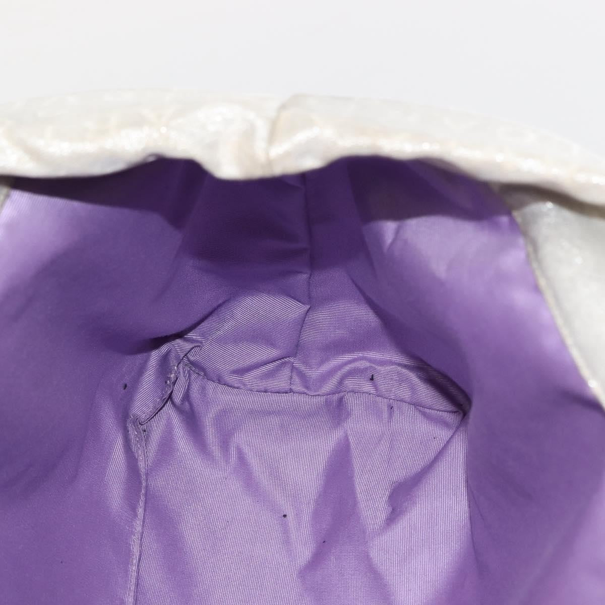 Bvlgari Logomania Tote bag Canvas, SILVER, CANVAS, Tote bag