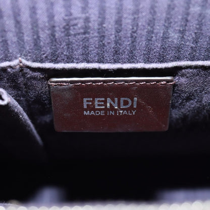 Fendi 2Jours Bag Leather, PURPLE, LEATHER, Handbag