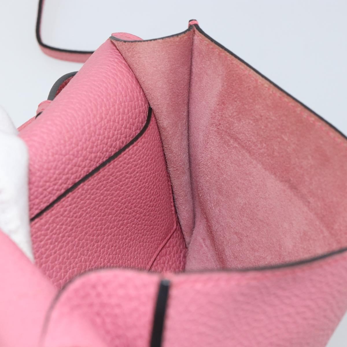 Gucci Jackie Soft Flap Shoulder Bag Leather, PINK, LEATHER, Shoulder bag