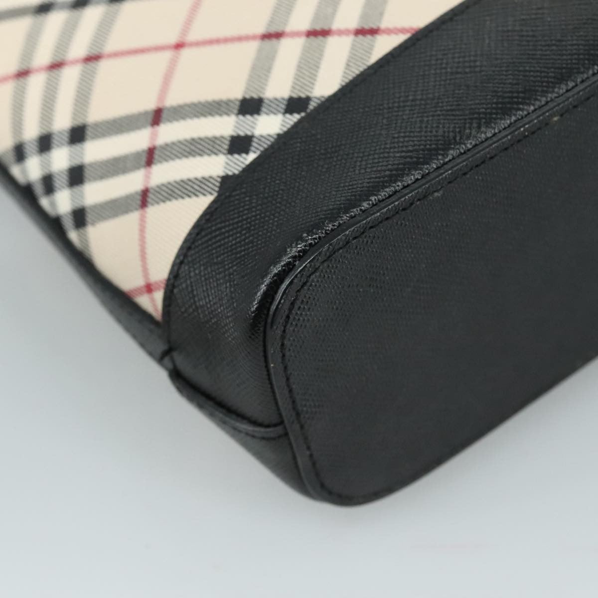 Burberry Nova check Shoulder bag Canvas, BEIGE, CANVAS, Shoulder bag