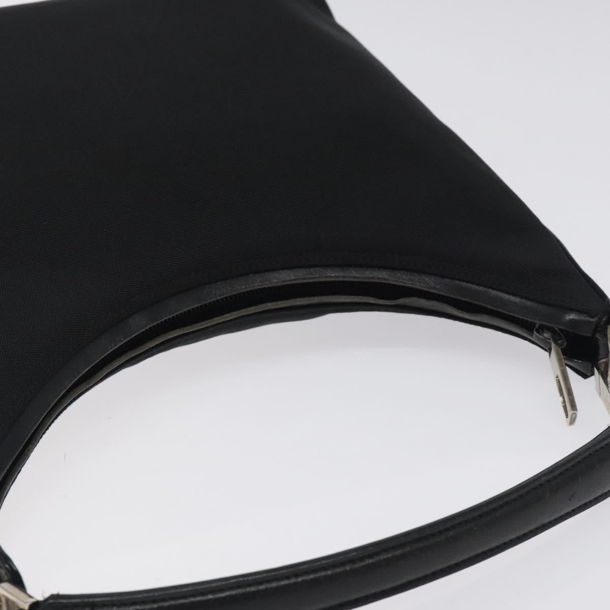 Gucci Zip Hobo Nylon, BLACK, NYLON, Shoulder bag