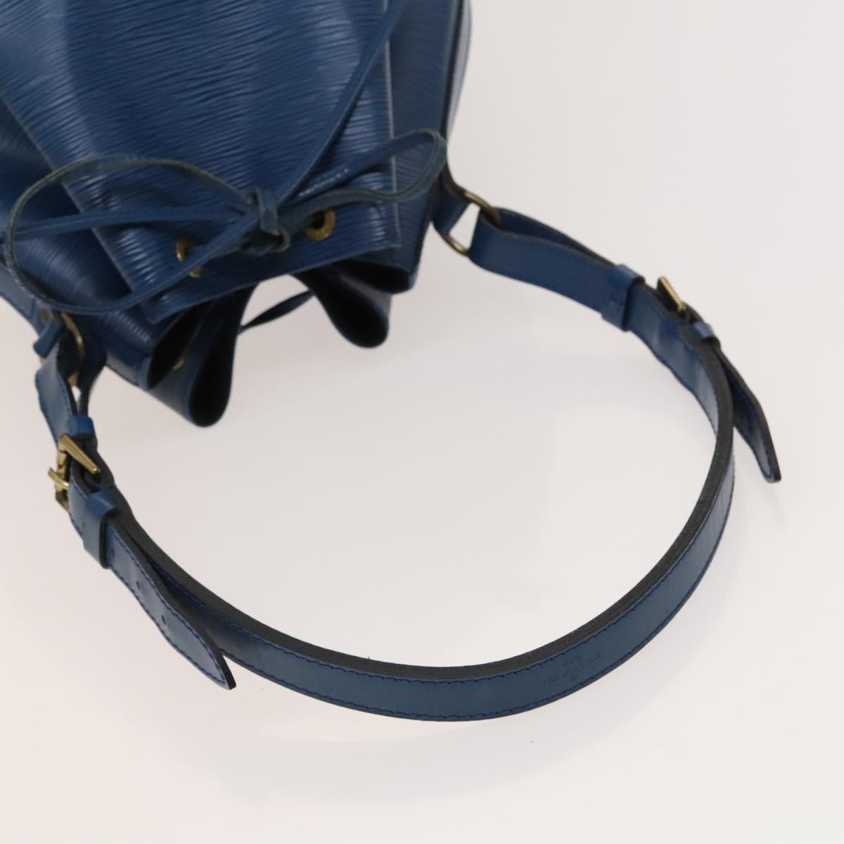 Louis Vuitton Noe Handbag Epi Leather, BLUE, LEATHER, Handbag