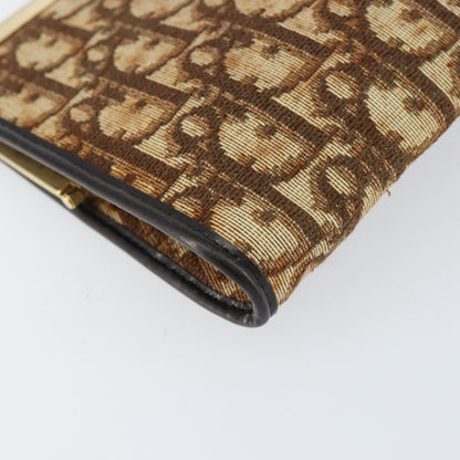 Christian Dior Vintage Trotter Pouch Diorissimo Canvas, BROWN, CANVAS, Clutche & pouche