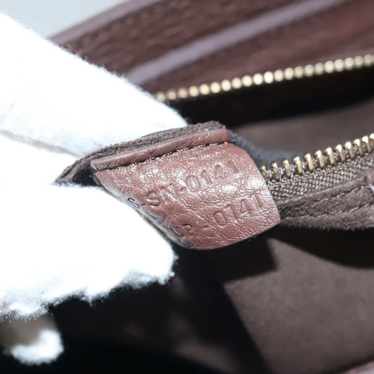 Celine Shopper Luggage Leather, BROWN, LEATHER, Handbag