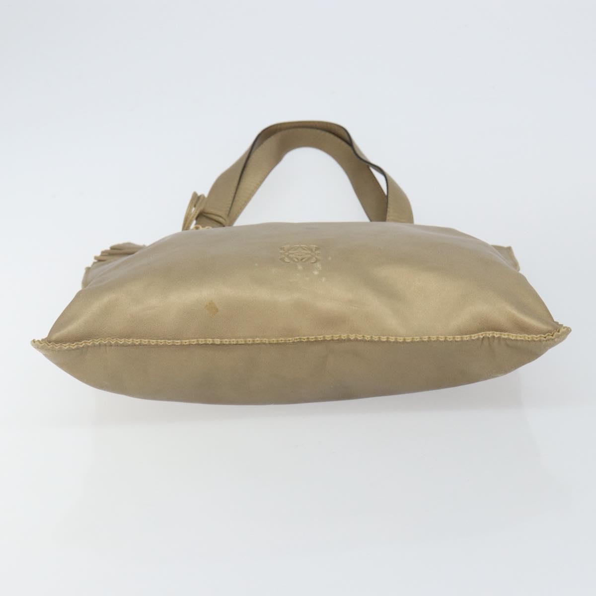 Loewe Anagram Tote Leather, GOLD, LEATHER, Tote bag