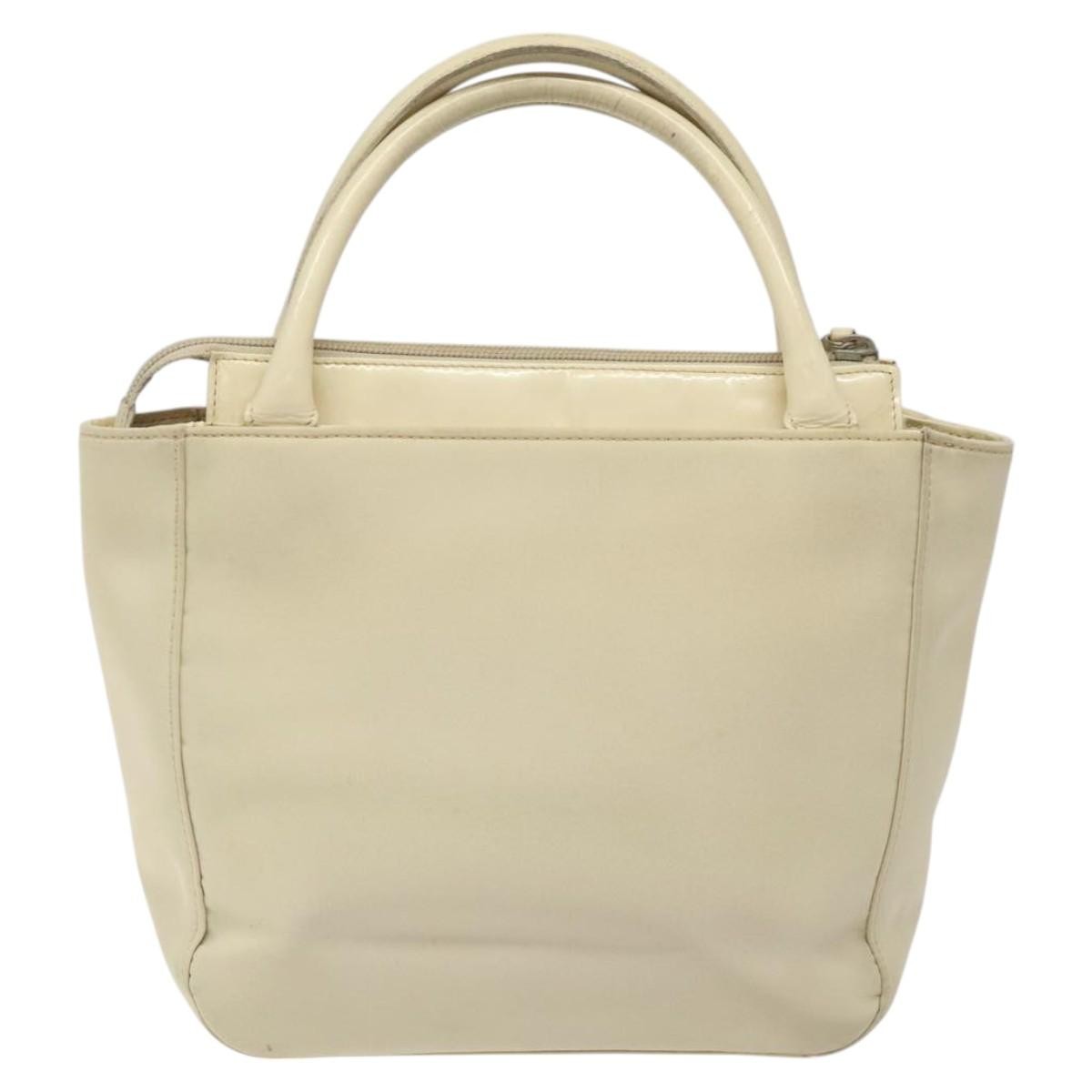 Versace Vintage Handbag Nylon, BEIGE, NYLON, Handbag