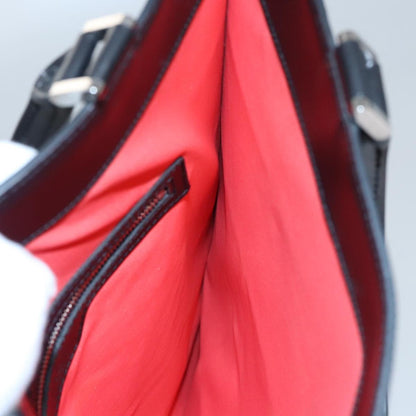 Louis Vuitton Epi Stretch Silver Fizz handbag Epi Stretch, BLACK, LEATHER, Handbag