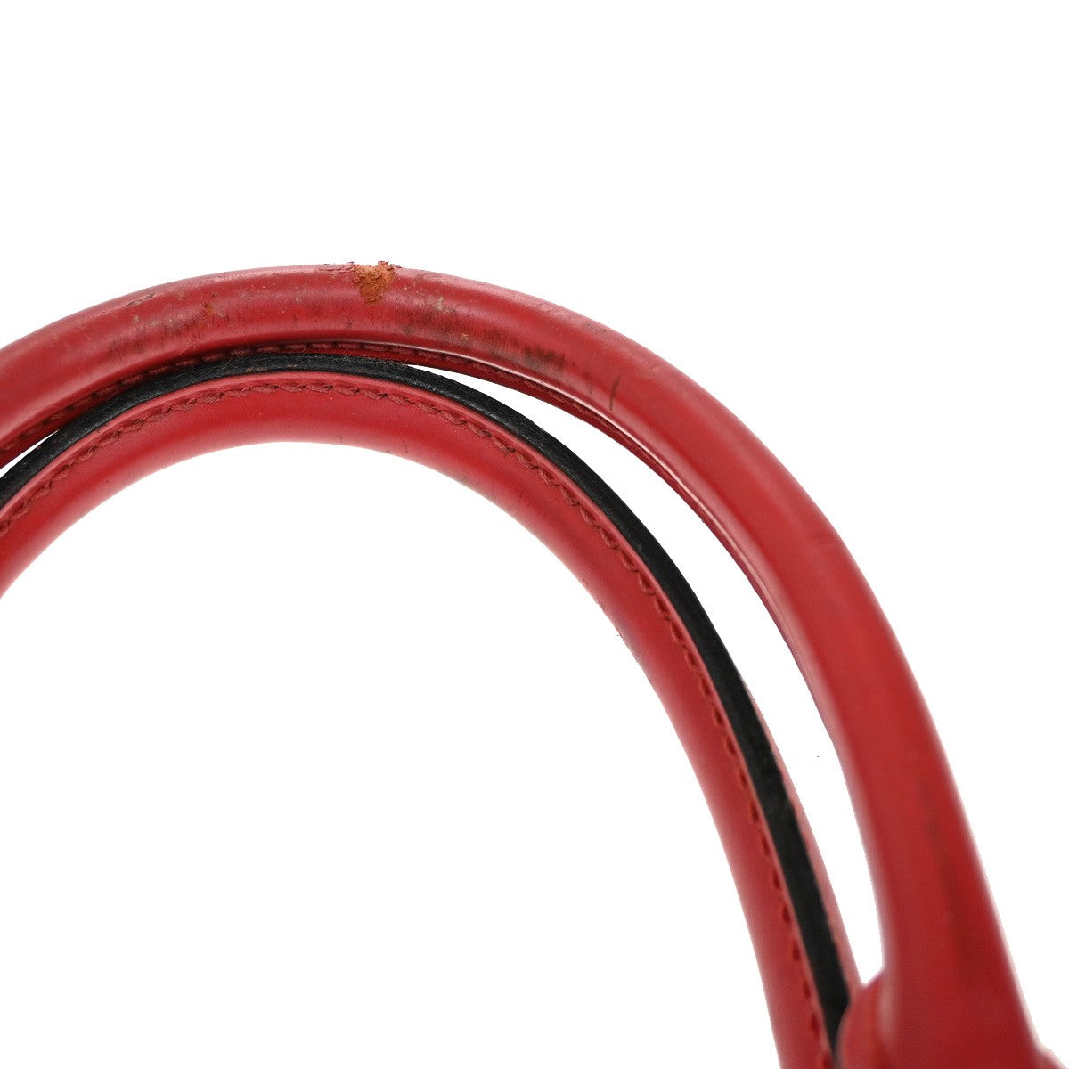 Louis Vuitton Riviera Handbag Epi Leather, RED, LEATHER, Handbag