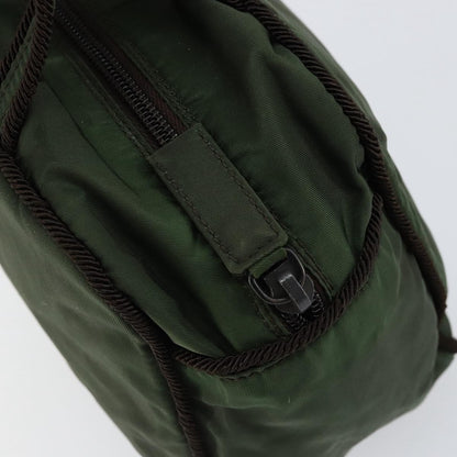 Prada Vintage Handbag Tessuto, GREEN, NYLON, Handbag