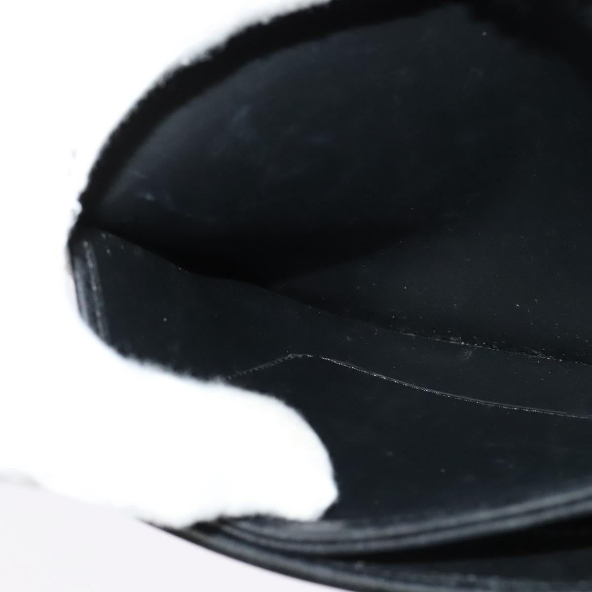 Christian Dior Vintage Honeycomb chain Canvas, BLACK, CANVAS, Handbag