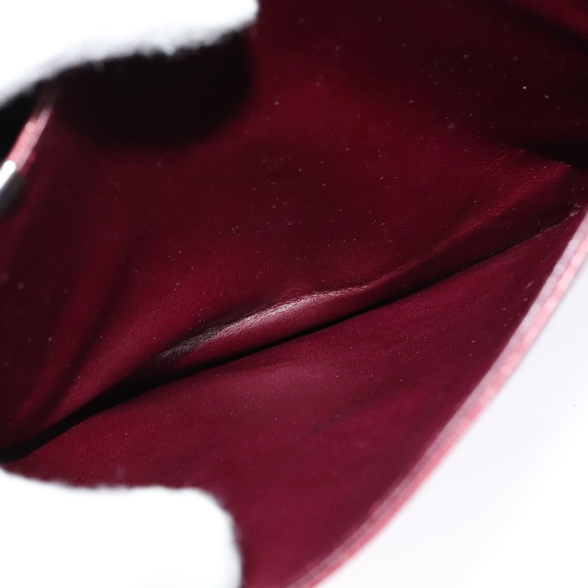 Bally Vintage Shoulder Bag Leather, BURGUNDY, LEATHER, Shoulder bag