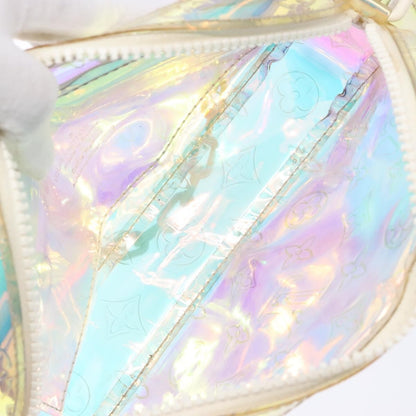 Louis Vuitton Pochette Volga Limited Edition Monogram Prism PVC, SILVER, PVC, Clutche & pouche