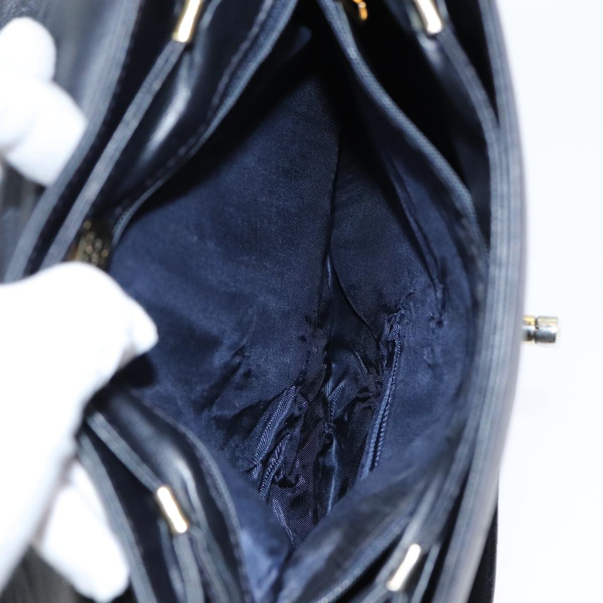 Bally Vintage Shoulder Bag Leather, BLACK, LEATHER, Shoulder bag