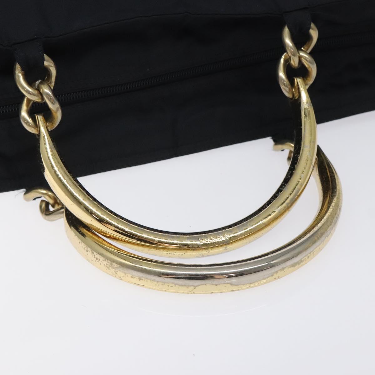 Prada Metal Handles Tote Tessuto, NAVY, NYLON, Tote bag